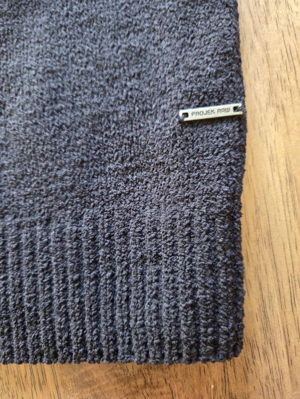 Project Raw Soft Quarter-Zip Knit Sweater - Picture 3 of 9